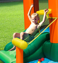 Load image into Gallery viewer, HAPPY HOP TROPICAL PLAY CENTRE BOUNCY CASTLE
