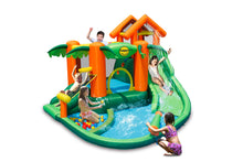 Load image into Gallery viewer, HAPPY HOP TROPICAL PLAY CENTRE BOUNCY CASTLE