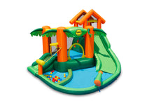 Load image into Gallery viewer, HAPPY HOP TROPICAL PLAY CENTRE BOUNCY CASTLE