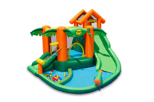 HAPPY HOP TROPICAL PLAY CENTRE BOUNCY CASTLE