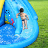 Happy Hop Shark Pool Water Slide - Bouncy Castle