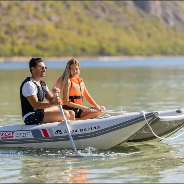 AQUA MARINA AIRCAT INFLATABLE CATAMARAN BOAT