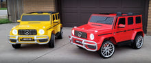 Load image into Gallery viewer, 2024 24V Mercedes Benz AMG G63 G Wagon  DELUXE 2 Seater Kids Ride On Car With Remote Control
