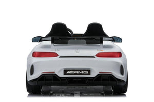 2023 Mercedes Benz AMG GTR 12V 2 Seater Kids Ride On Car With Remote Control DELUXE MODEL WITH LEATHER SEATS AND RUBBER TIRES