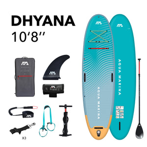 2023 Aqua Marina Dhyana  FITNESS ISUP 10'8" BLUE/GREEN