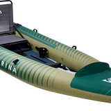 2023 Aqua Marina Caliber-398 Angling Inflatable Kayak (Both 1 or 2 Person) 13'1" GREEN