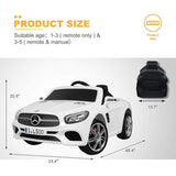 2025 Mercedes Benz 12V SL500 Kids Ride On Car with Remote Control