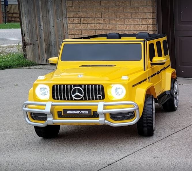 Mercedes g wagon electric toy sales car