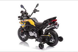 2024 12V BMW F850 Kids Electric Motorbike for Age 3 to 8 RUBBER TIRES!