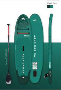 2023 Aqua Marina Breeze ISUP 9'10" GREEN