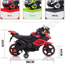 Load image into Gallery viewer, Kids Ride On Electric Motorbike (with removable training wheels) Ages 1-4