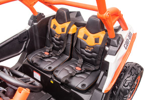 2024 24V CAN AM MAVERICK 2 Seater DELUXE Kids Ride On Car with Remote Control