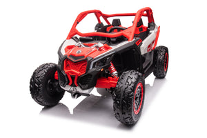 2024 24V CAN AM MAVERICK 2 Seater DELUXE Kids Ride On Car with Remote Control