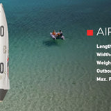 AQUA MARINA AIRCAT INFLATABLE CATAMARAN BOAT