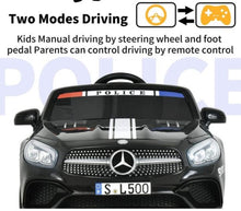 Load image into Gallery viewer, 2024 Mercedes Benz 12V SL500 Kids Ride On Car with Remote Control