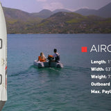 AQUA MARINA AIRCAT INFLATABLE CATAMARAN BOAT