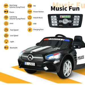 2024 Mercedes Benz 12V SL500 Kids Ride On Car with Remote Control