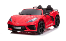 Load image into Gallery viewer, 2022 12V Chevrolet Corvette C8 2 Seater DELUXE EDITION Kids Ride on Car with Remote Control