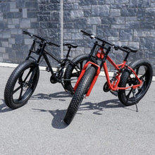 Load image into Gallery viewer, FATTY TIRE BICYCLE (BIKE WITH OVERSIZED TIRES)