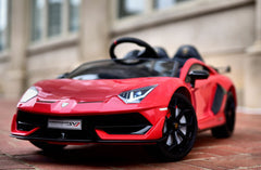 2023 Lamborghini Aventador SVJ RED DELUXE 12V Kids Ride On Car With Remote Control
