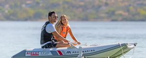 AQUA MARINA AIRCAT INFLATABLE CATAMARAN BOAT