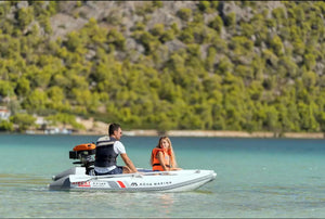 AQUA MARINA AIRCAT INFLATABLE CATAMARAN BOAT