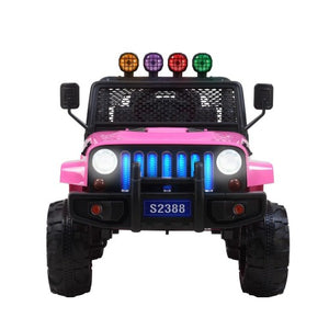 2024 12V Jeep Wrangler Style Kids Ride On Car with Remote Control for Age 1-6