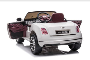 2023 Bentley Mulsanne 12V Kids Ride On Car with Remote Control DELUXE EDITION