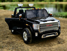 Load image into Gallery viewer, 2024 UPGRADED GMC Sierra 2x12V 2 Seater Kids Ride On Car With Remote Control