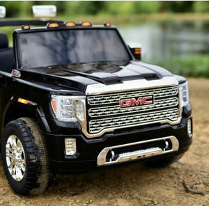 PREORDER 2024 UPGRADED GMC Sierra 24V 2 Seater Kids Ride On Car With Remote Control
