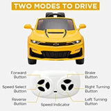 Chevy Camaro 12V DELUXE Kids Ride On Car with Remote Control