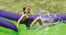 Load image into Gallery viewer, Happy Hop Double Water Slide Inflatable