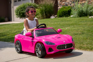 2024 Maserati GranCabrio 12V Kids Ride On Car with Remote Control