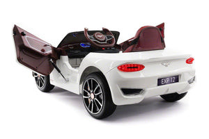 2024 Bentley EXP12 12V Kids Ride On Car With Remote Control DELUXE MODEL WITH RUBBER TIRES