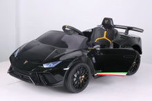 Load image into Gallery viewer, 2024 12V Lamborghini Huracan 4X4 DELUXE Kids Electric Ride On Car with Remote Control