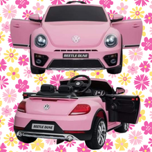 Load image into Gallery viewer, Volkswagen Beetle 12V Kids Ride On Car with Remote Control