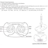 REMOTE CONTROL FOR KIDS RIDE ON CAR