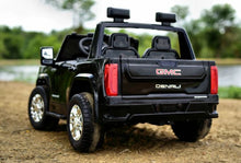 Load image into Gallery viewer, 2024 UPGRADED GMC Sierra 2x12V 2 Seater Kids Ride On Car With Remote Control