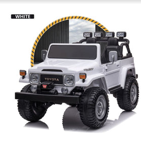 2024 24V Toyota FJ-40 2 Seater Kids Ride On Car with Remote Control DELUXE